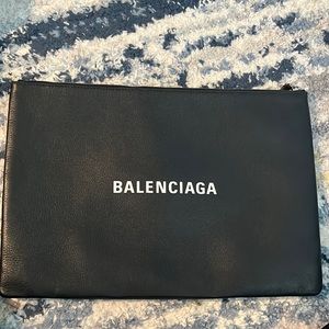 Balenciagas XLarge clutch/pouch